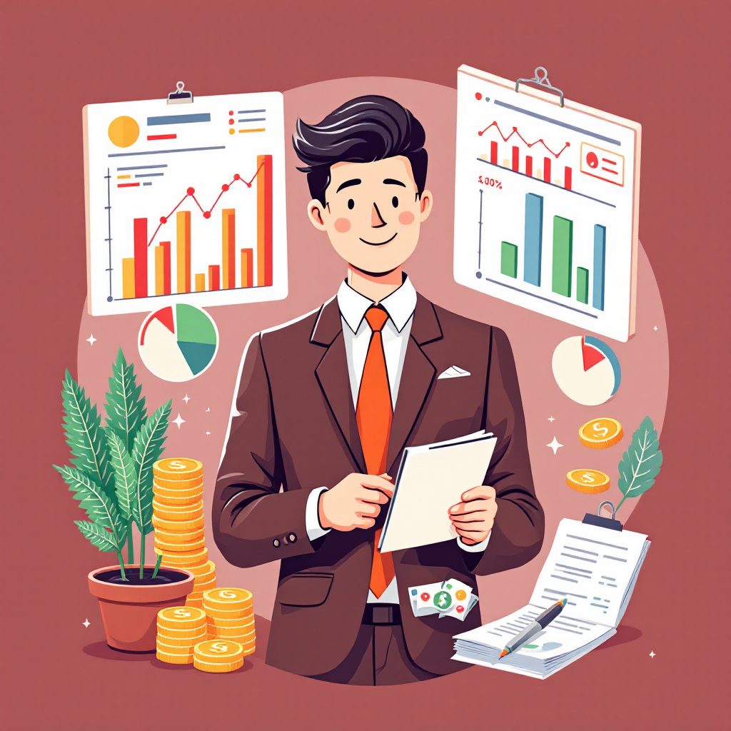 Budgetbeheer illustratie